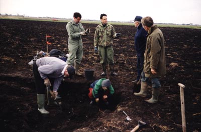 The dig gets underway