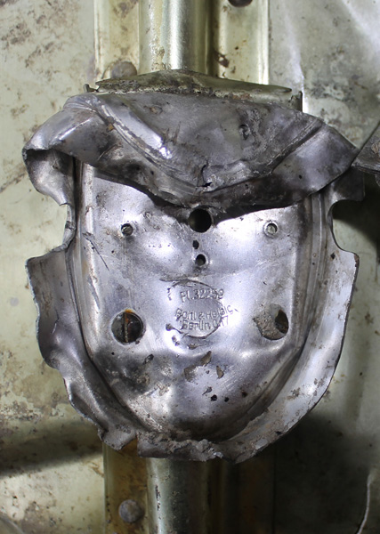 Bulkhead light fitting from Ju 88