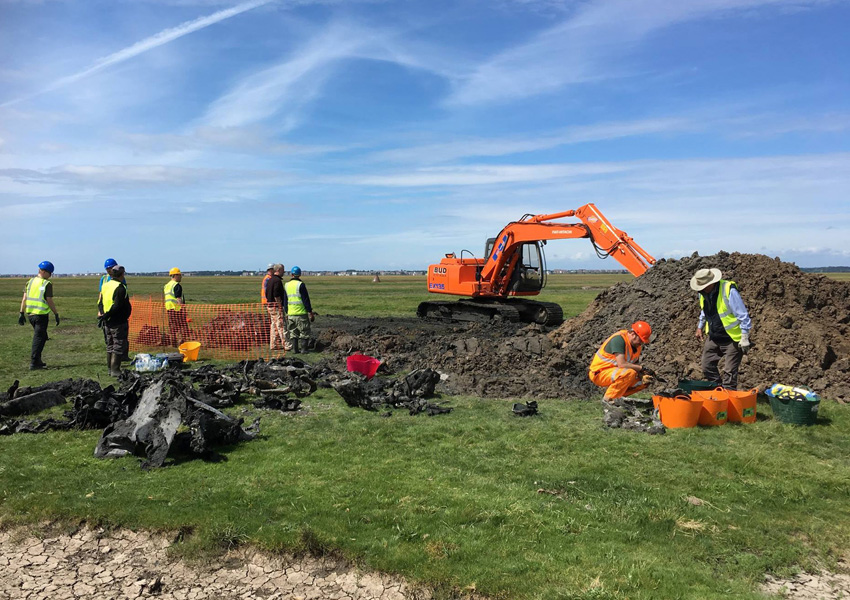 Dig well underway